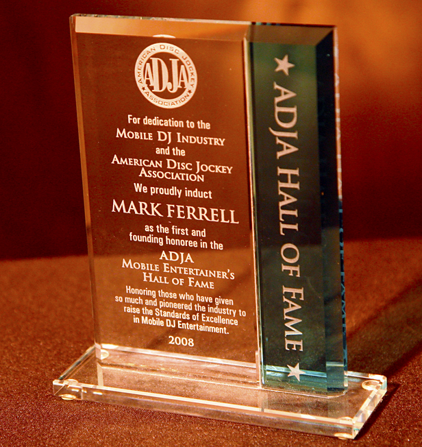 Mark Ferrell ADJA Hall of Fame